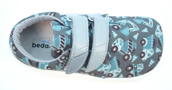 BEDA barefoot tenisky Trucks BF 0001/TEX/W/OP